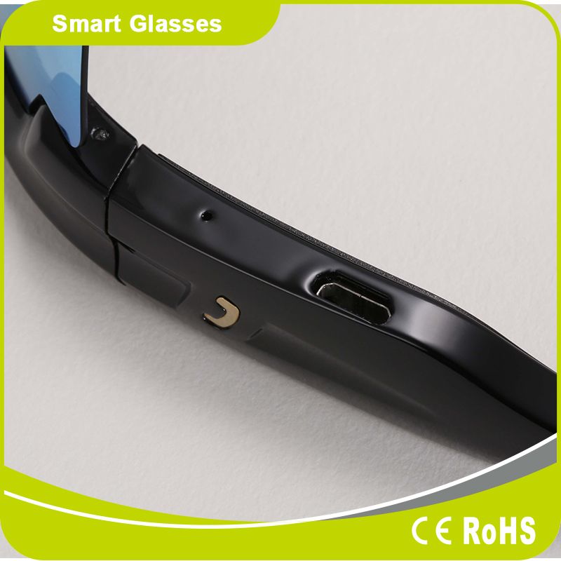 Polarized Interchangeable Lenses Earphone Touch Button Bluetooth Sunglasses